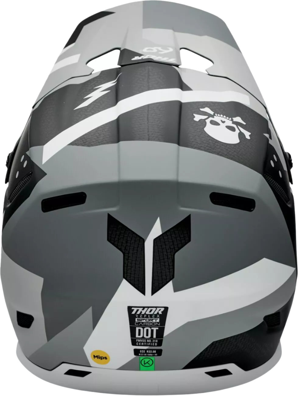 Thor Reflex Sport Carbon Helmet Adult Grey/White