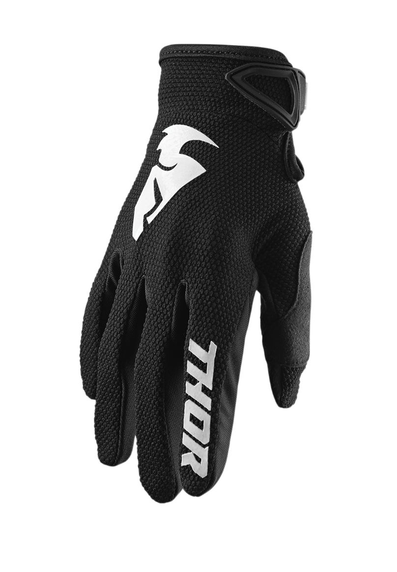 Thor S20 Sector Gloves Adult Black / White
