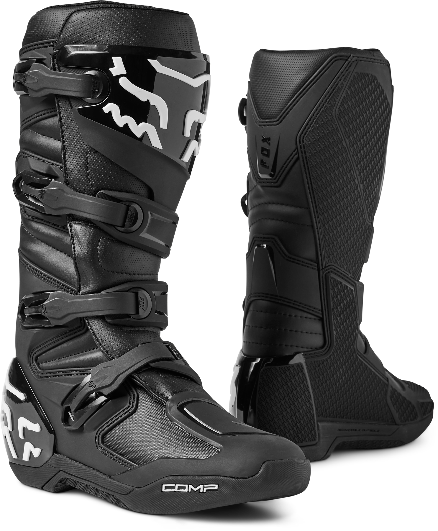 Fox Racing Comp Boots Adult Black
