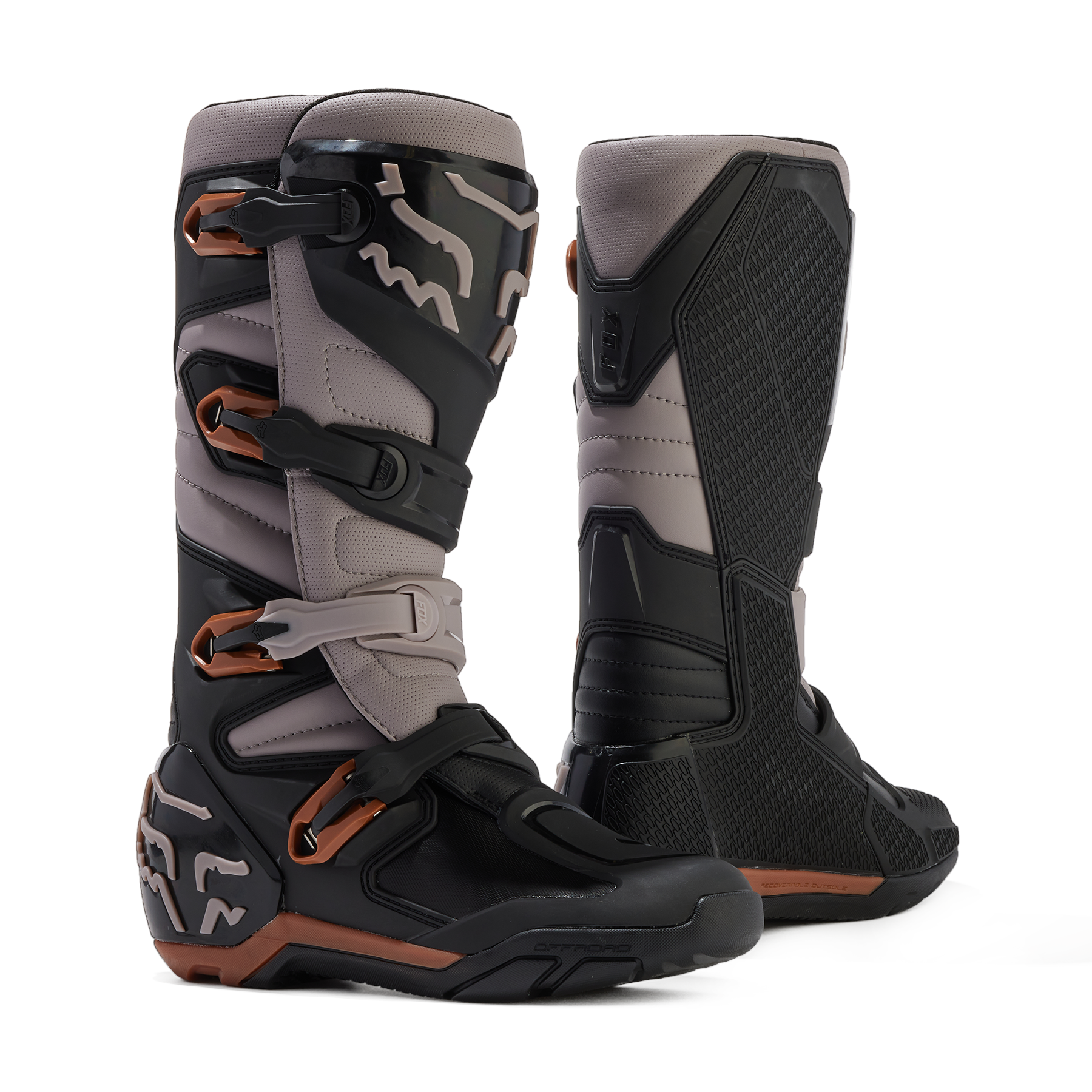 Fox Racing Comp X Offroad Boots Adult Taupe