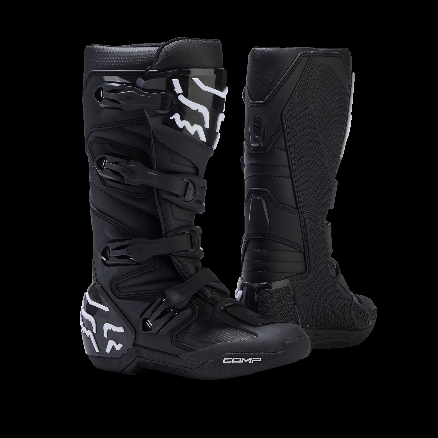 Fox Racing Comp Youth Boots Black
