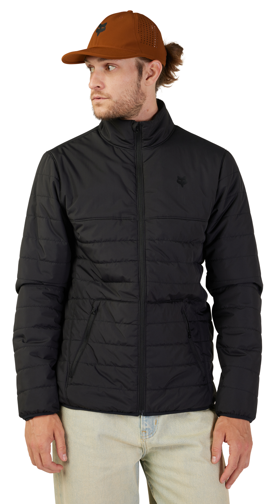 Fox Racing Howell Puffy Jacket Adult Black