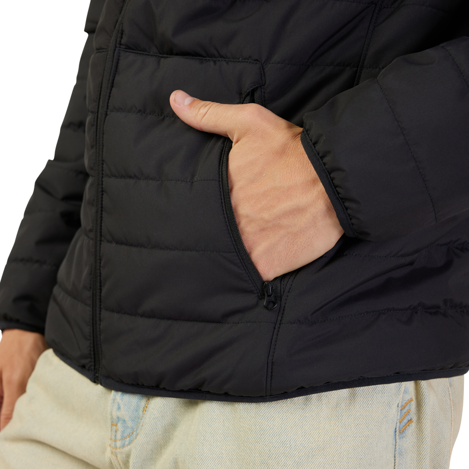 Fox Racing Howell Puffy Jacket Adult Black