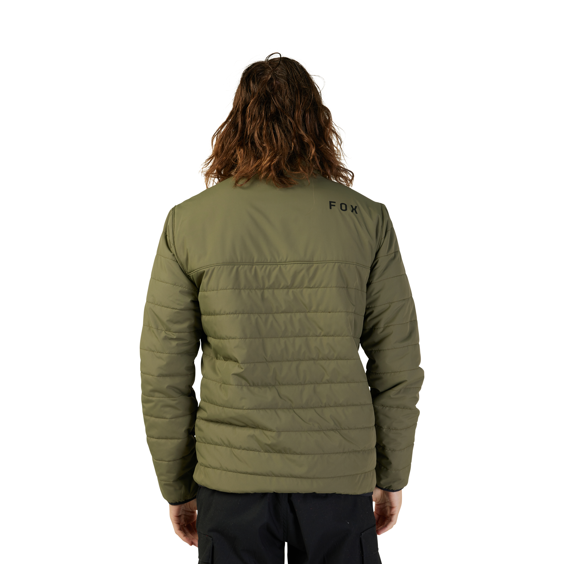 Fox Racing Howell Puffy Jacket Adult Olive