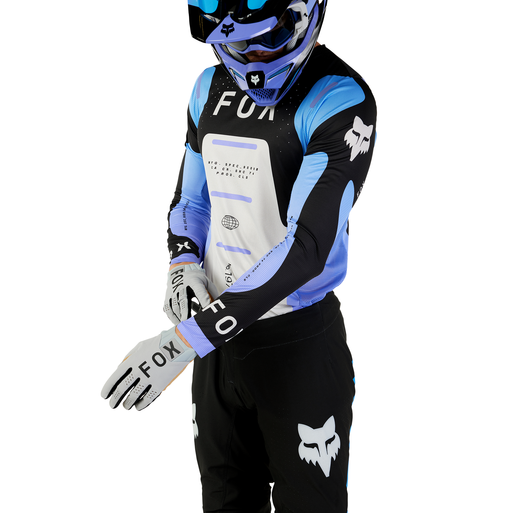 Fox Racing Flexair Magnetic Kit Black Purple