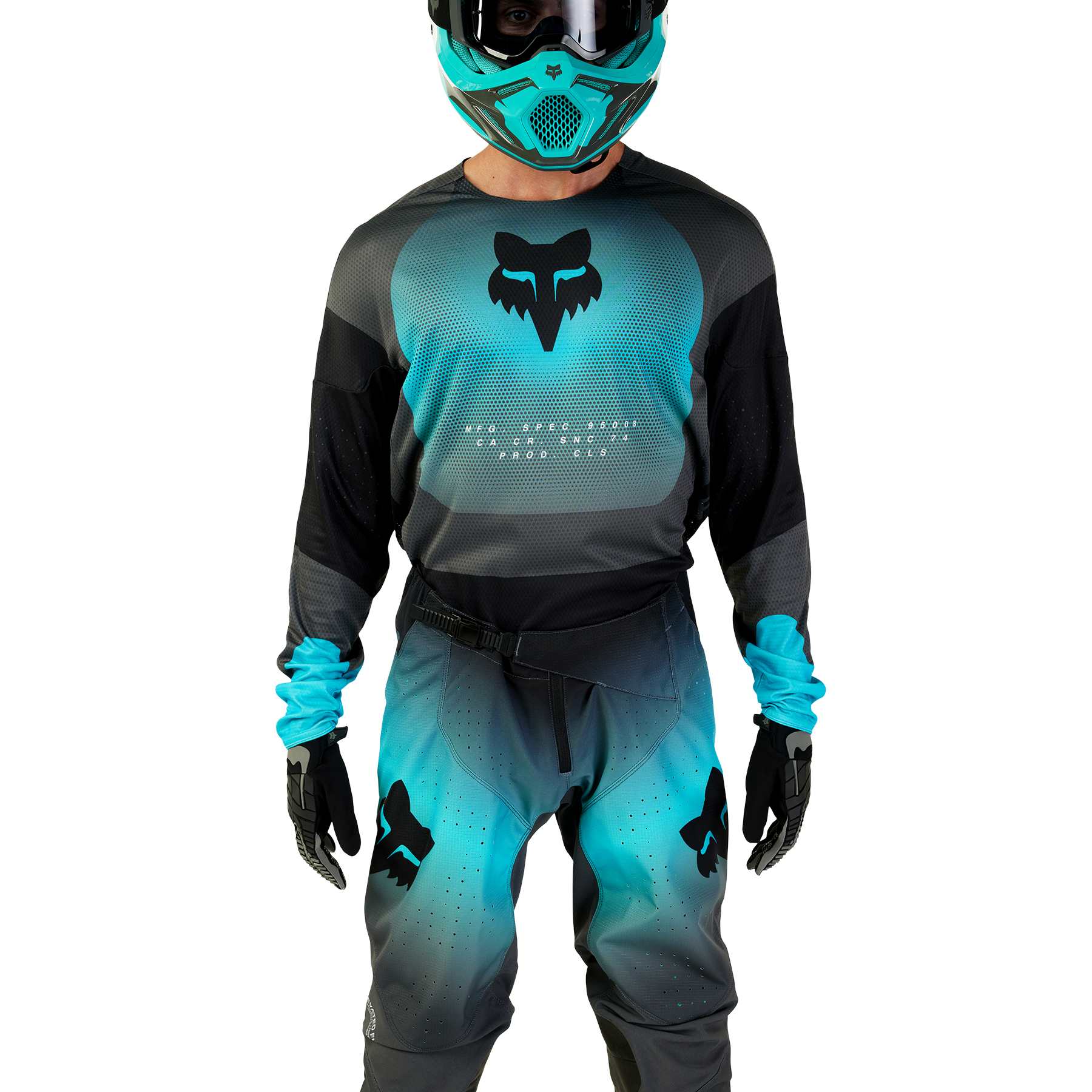 Fox Racing 360 Revise Kit Black Teal