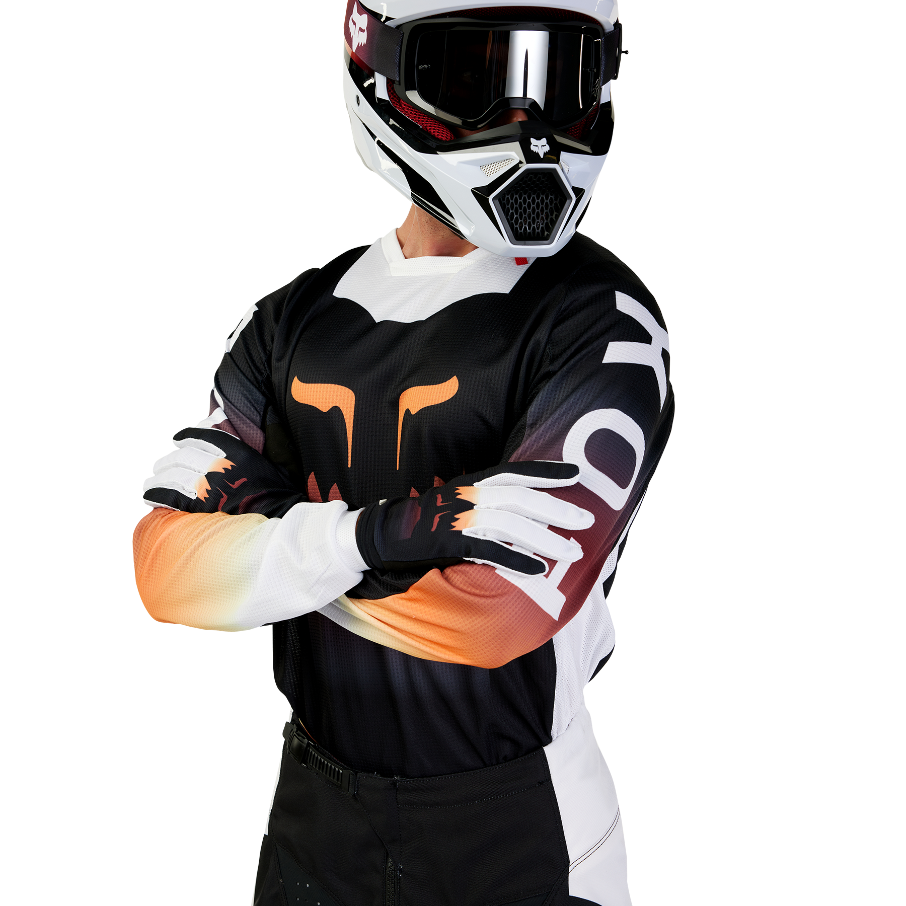 Fox Racing 180 Flora Kit Black / White