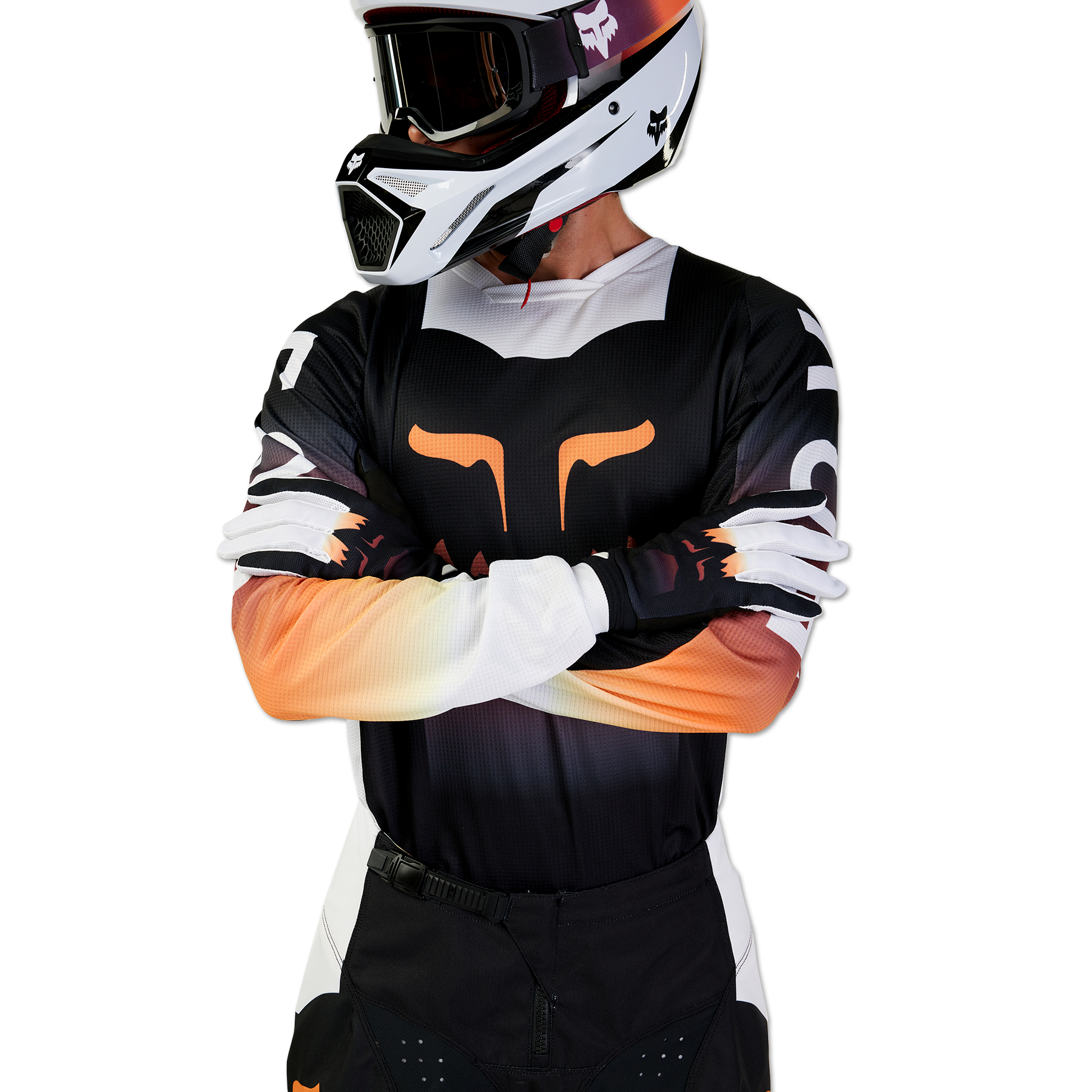 Fox Racing 180 Flora Kit Black / White