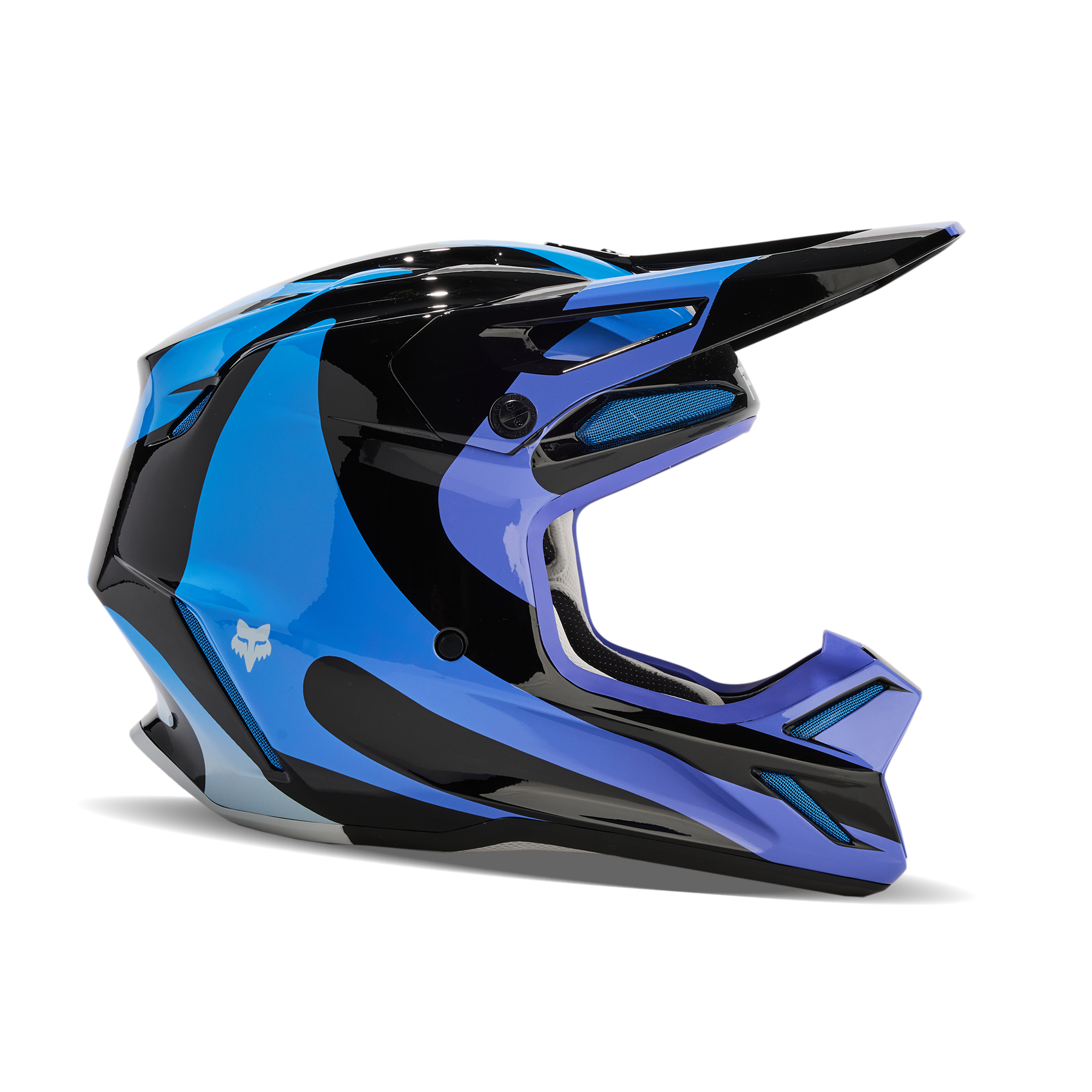 Fox Racing V3 Magnetic Helmet Adult Black