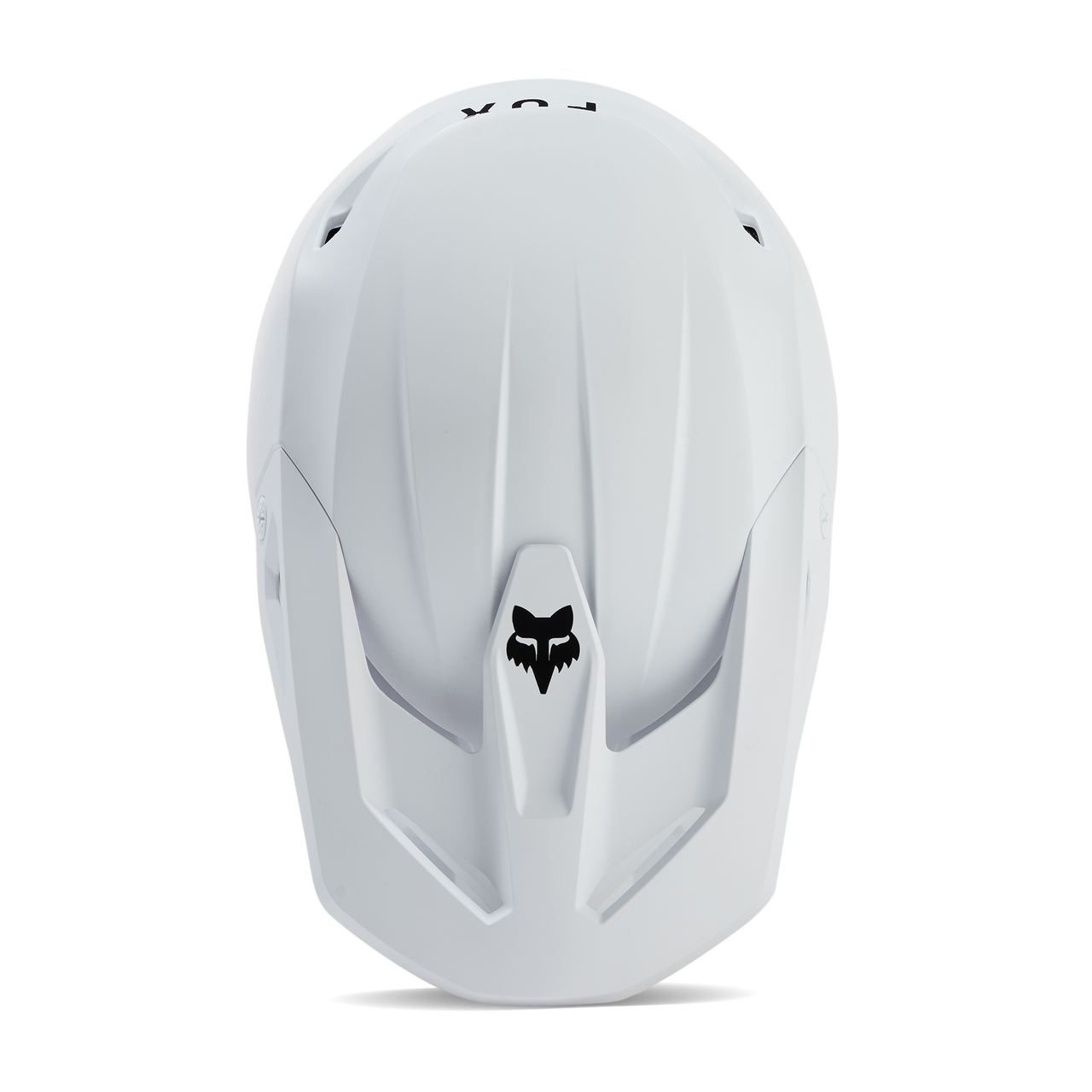 Fox V1 Solid Helmet Adult Matte White