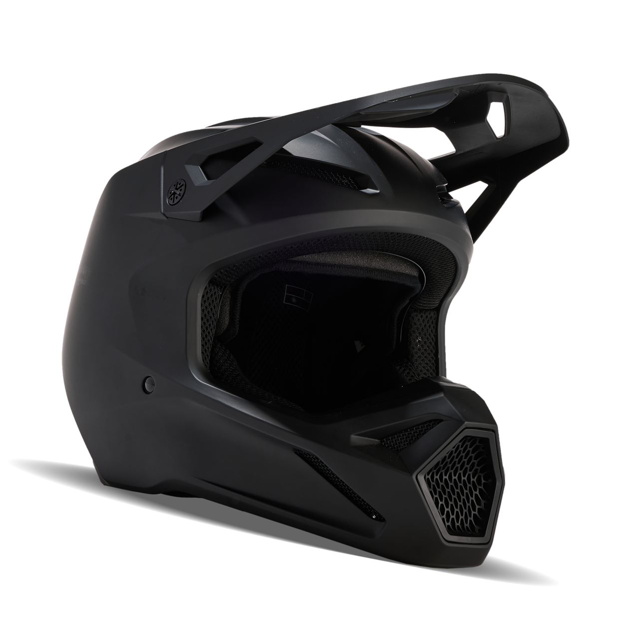 Fox V1 Solid Helmet Adult Matte Black