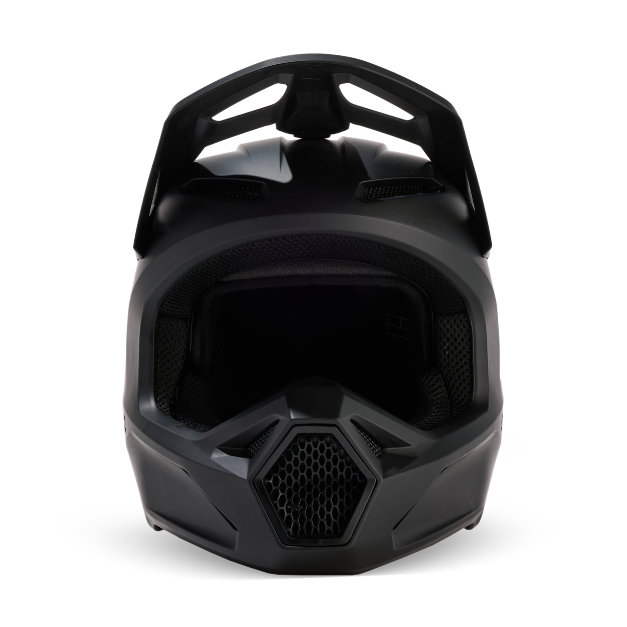 Fox V1 Solid Helmet Adult Matte Black