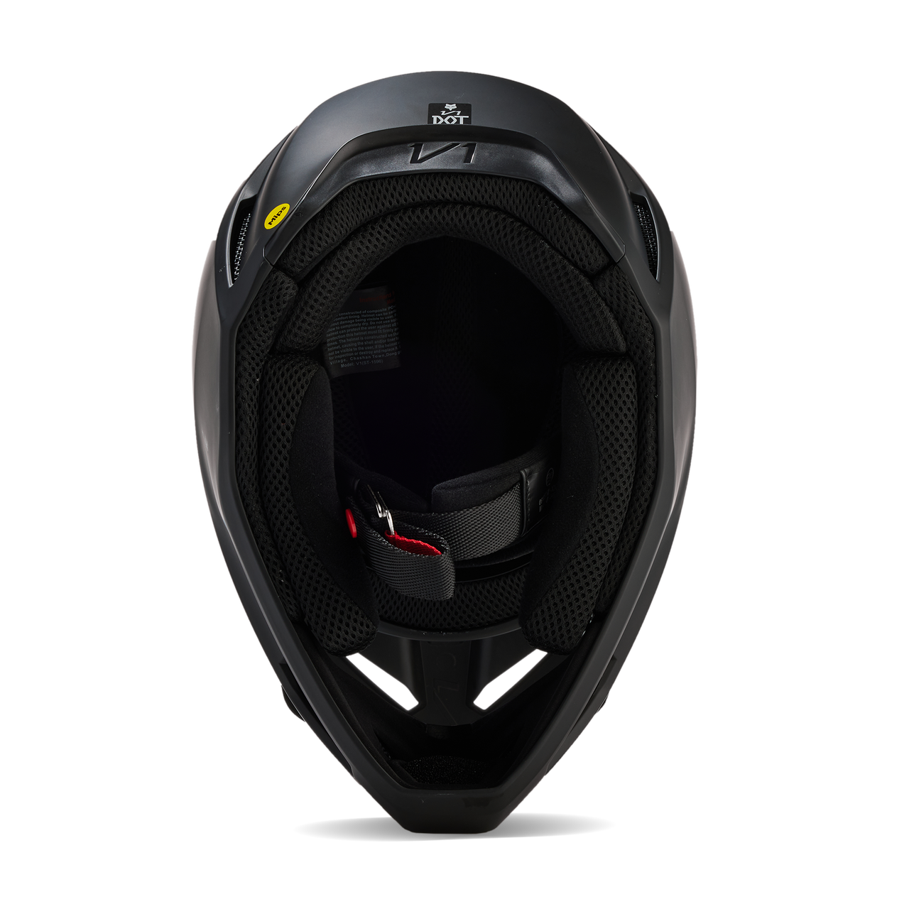 Fox V1 Solid Helmet Adult Matte Black
