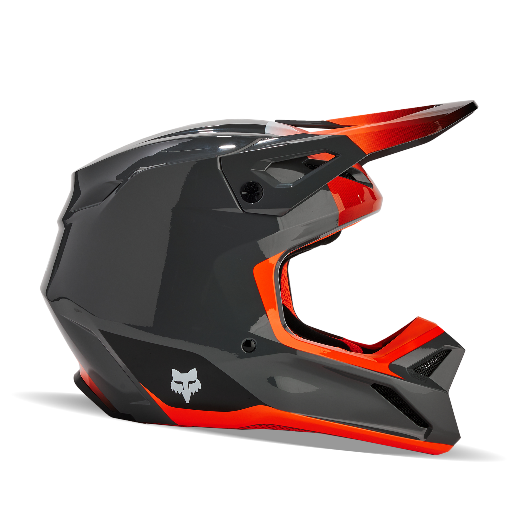 Fox Racing V1 Ballast Helmet Adult Grey