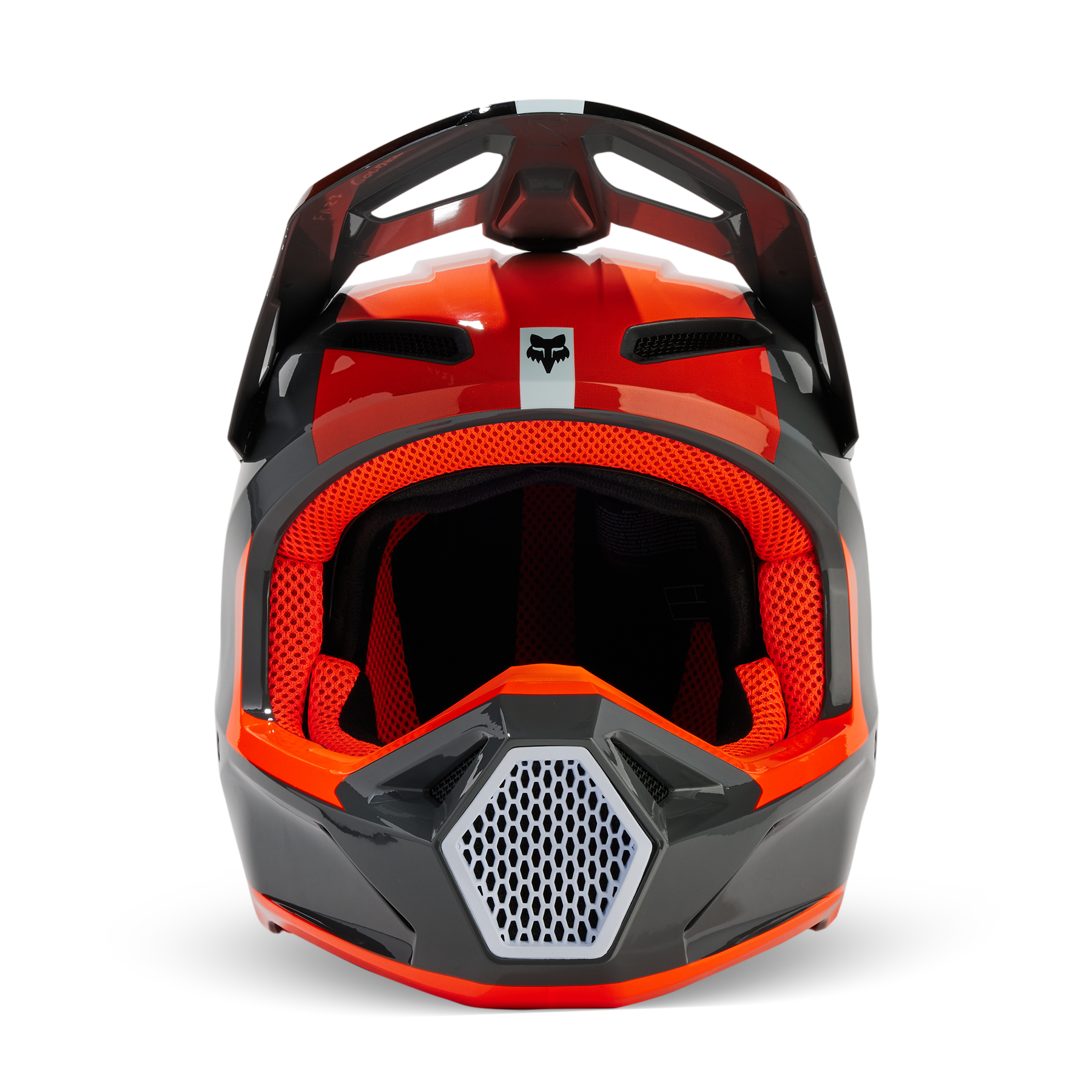 Fox Racing V1 Ballast Helmet Adult Grey