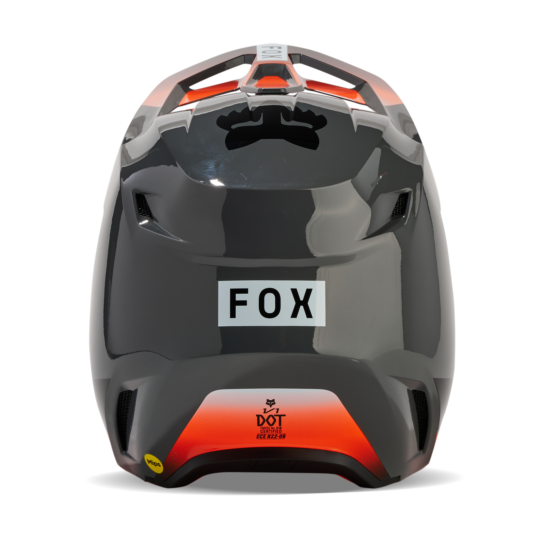 Fox Racing V1 Ballast Helmet Adult Grey