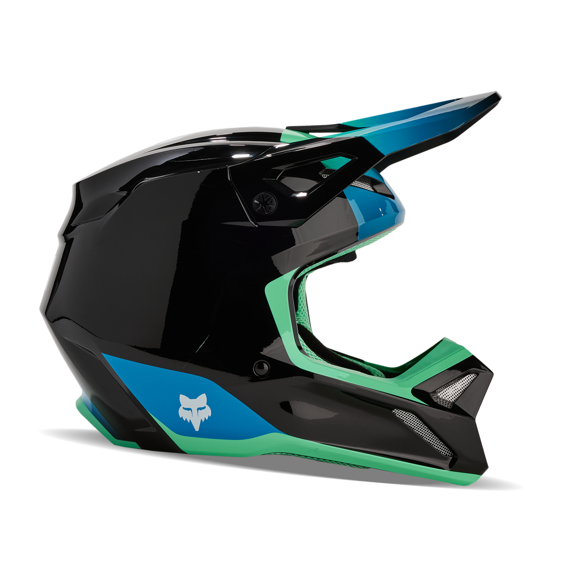 Fox Racing V1 Ballast Helmet Adult Blue