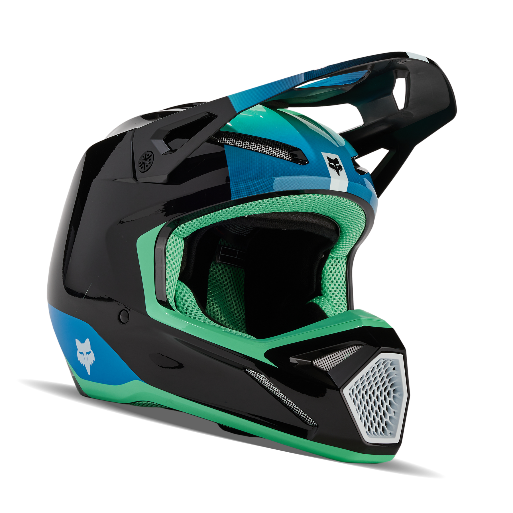 Fox Racing V1 Ballast Helmet Adult Blue