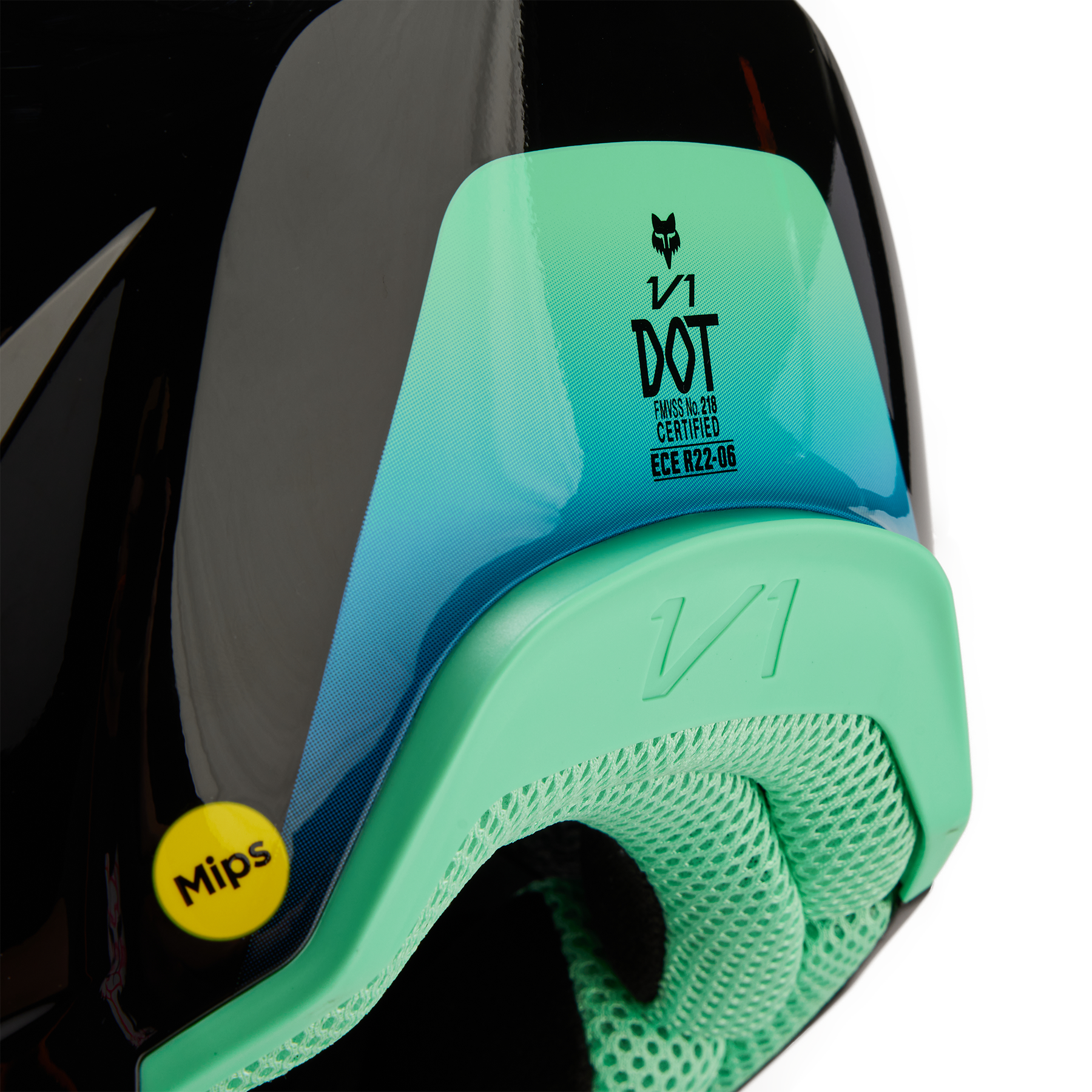 Fox Racing V1 Ballast Helmet Adult Blue