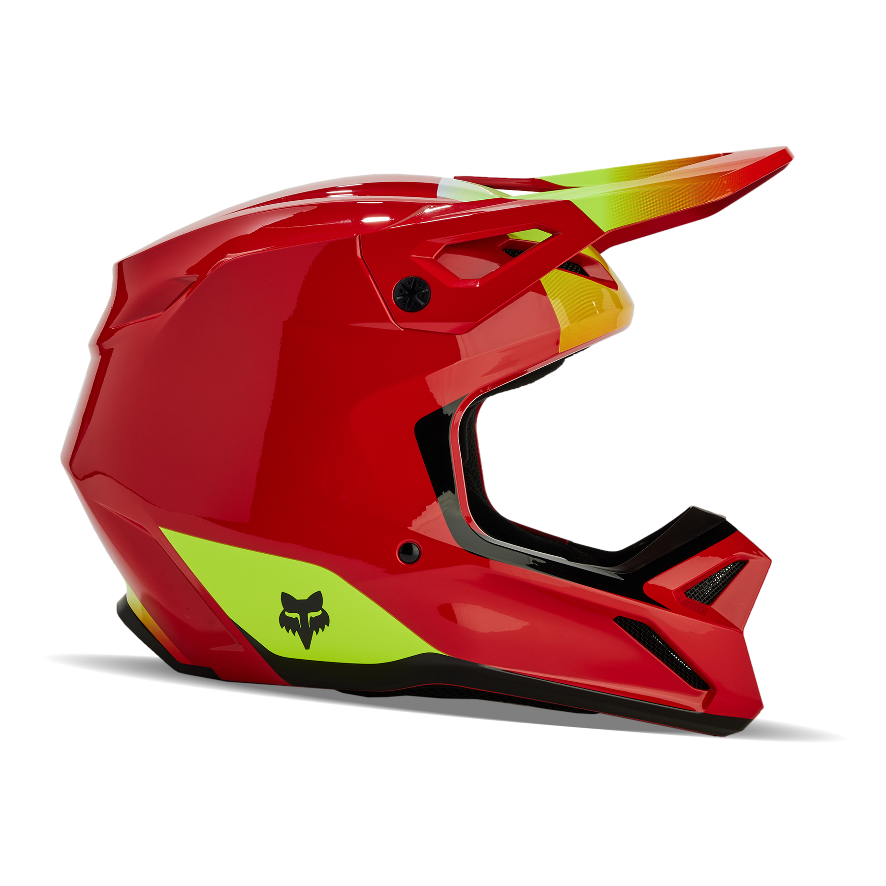 Fox Racing V1 Ballast Helmet Adult Red