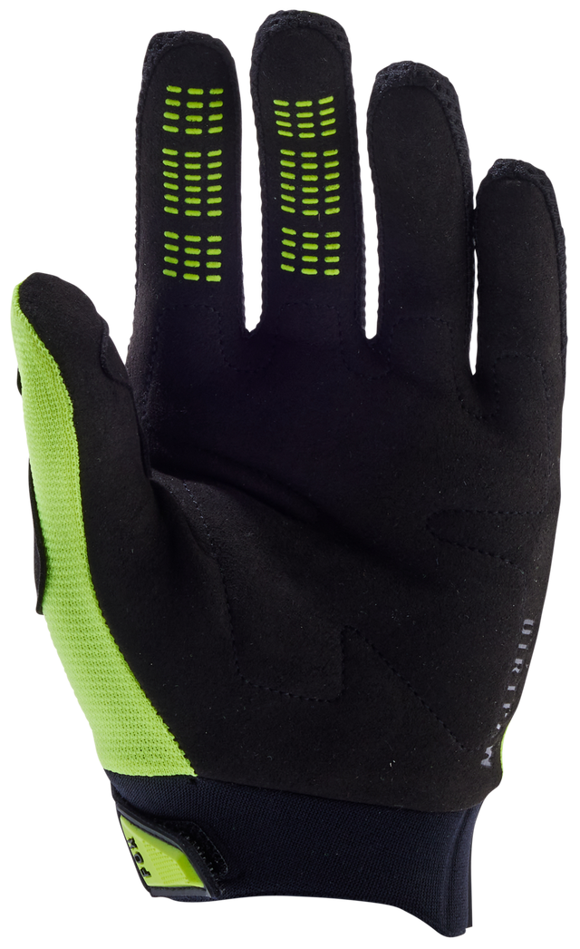Fox Racing Dirtpaw Glove Youth Yellow