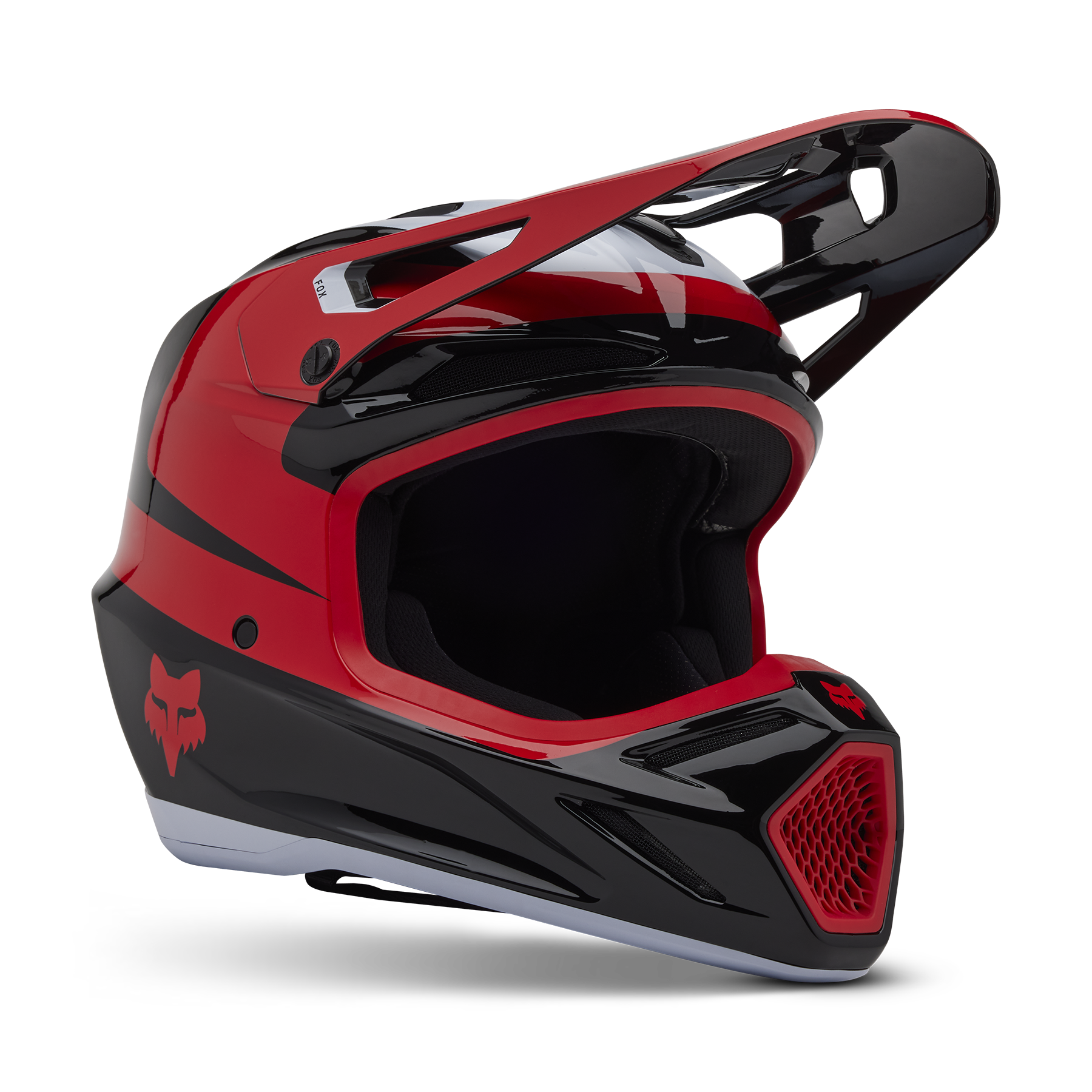 Fox Racing V3 Divider Helmet Adult Black