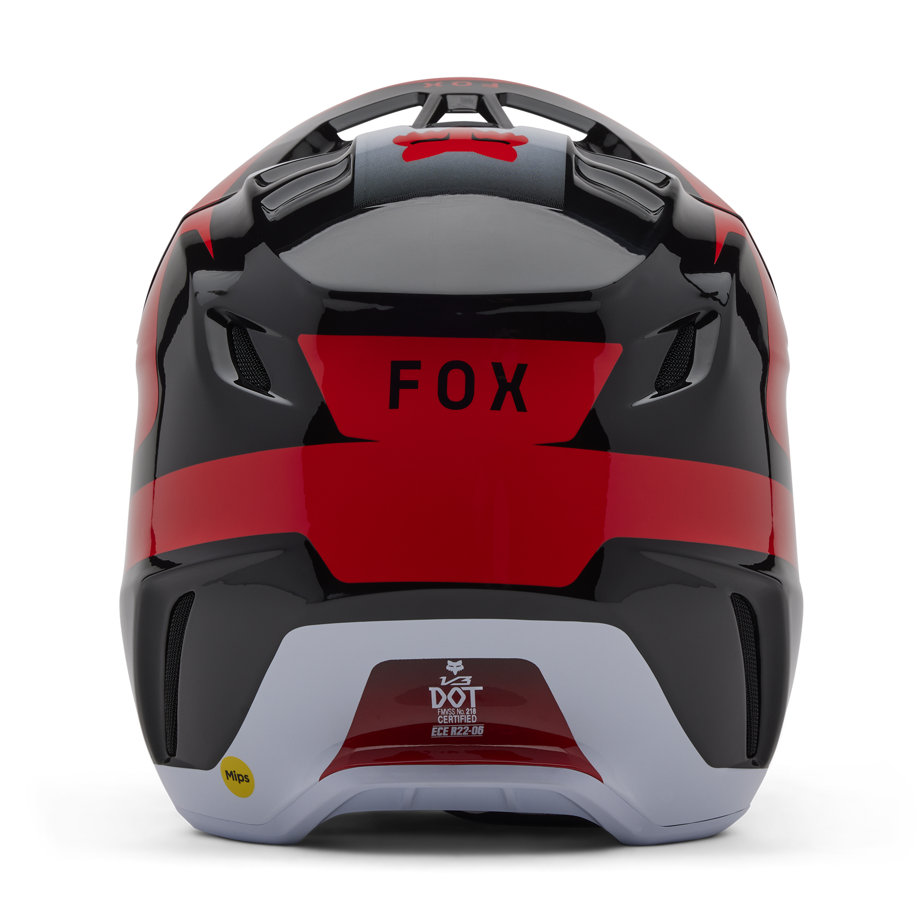 Fox Racing V3 Divider Helmet Adult Black
