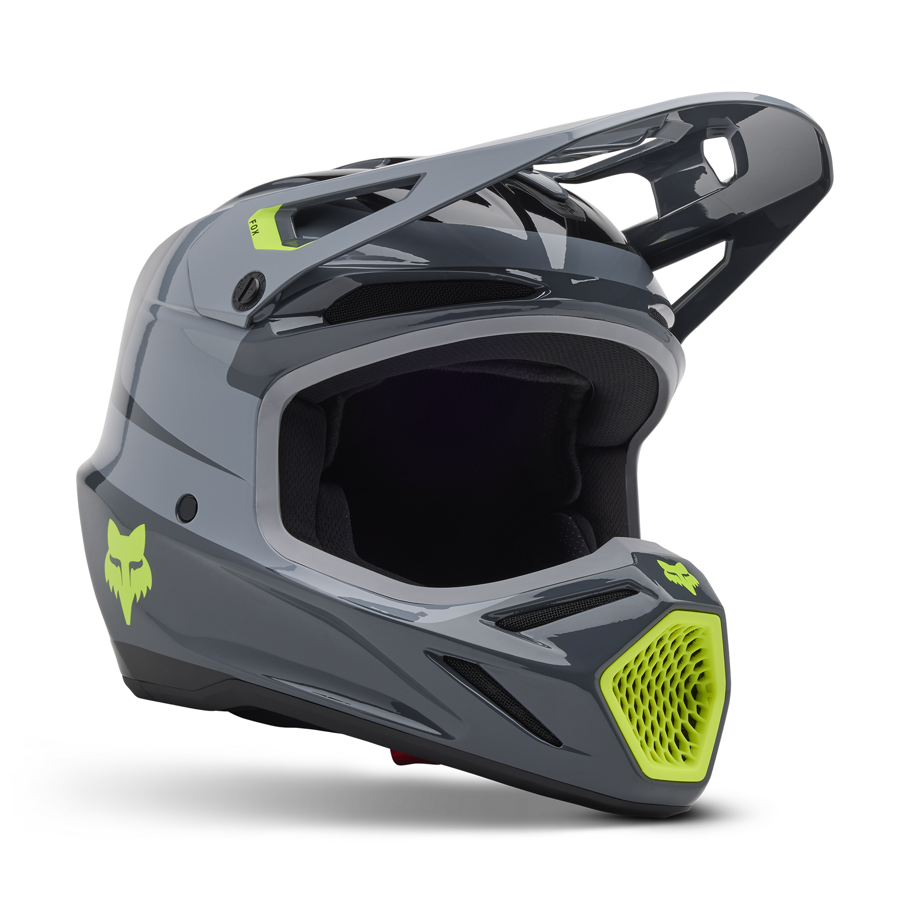 Fox Racing V3 Divider Helmet Adult Graphite