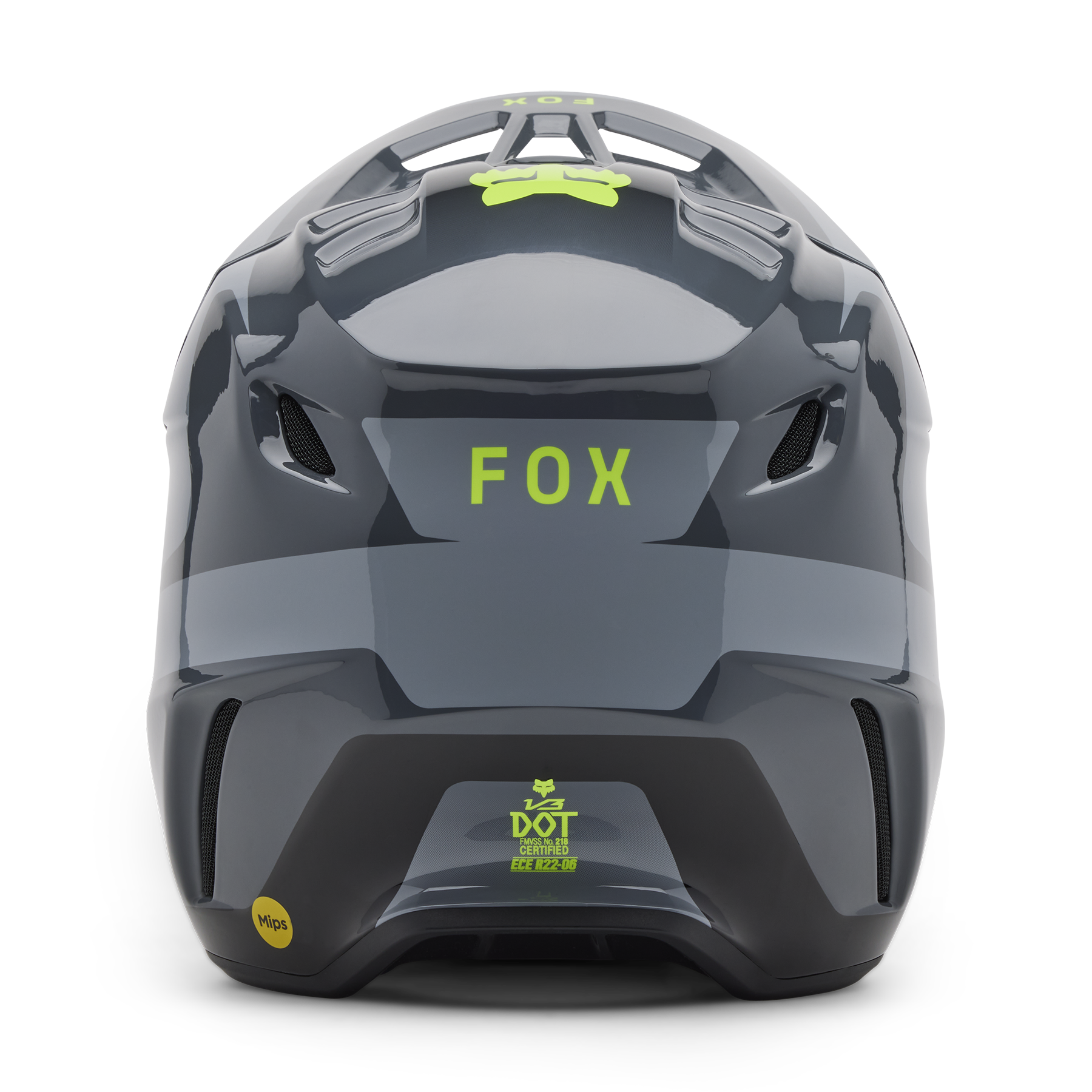 Fox Racing V3 Divider Helmet Adult Graphite
