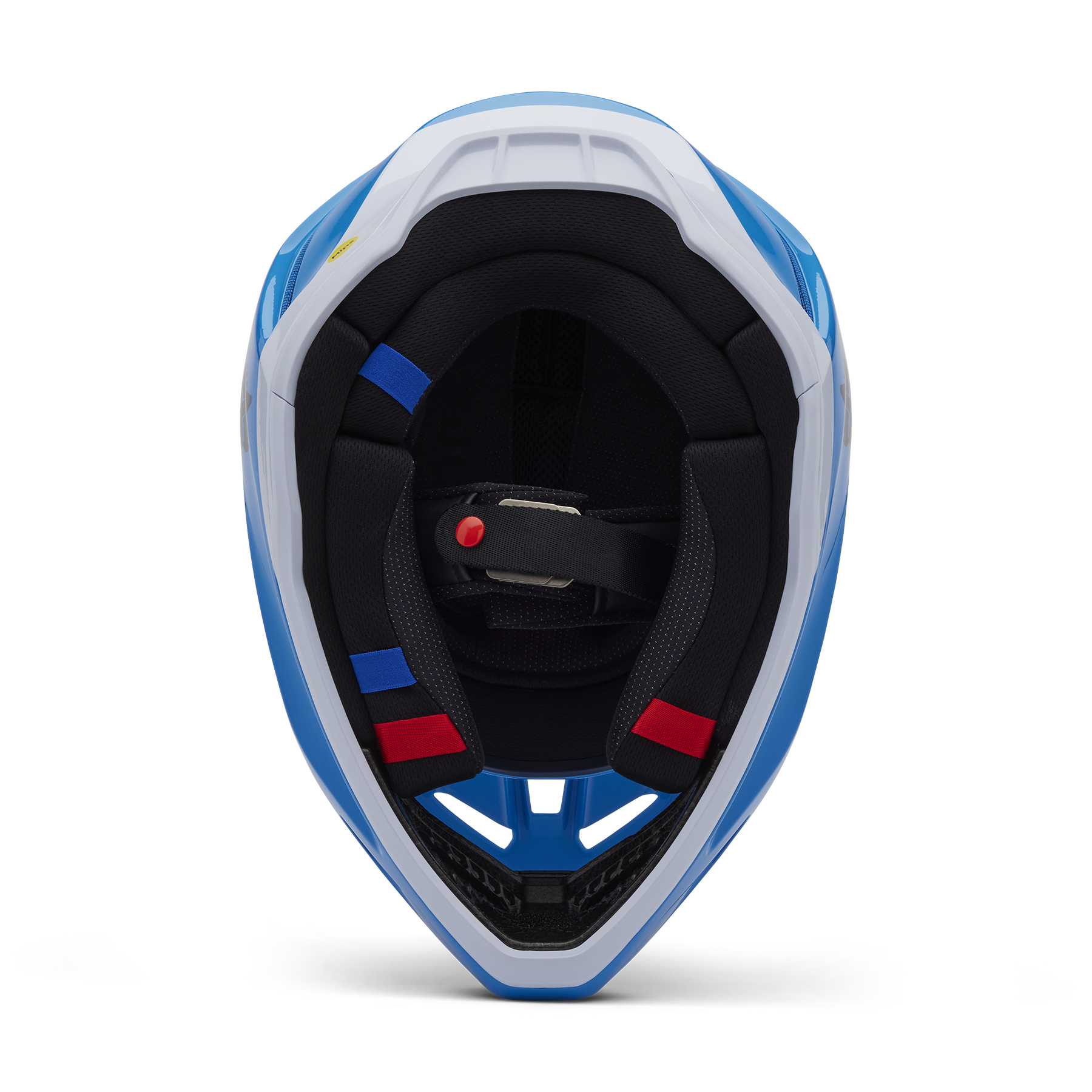 Fox Racing V3 Divider Helmet Adult Blue