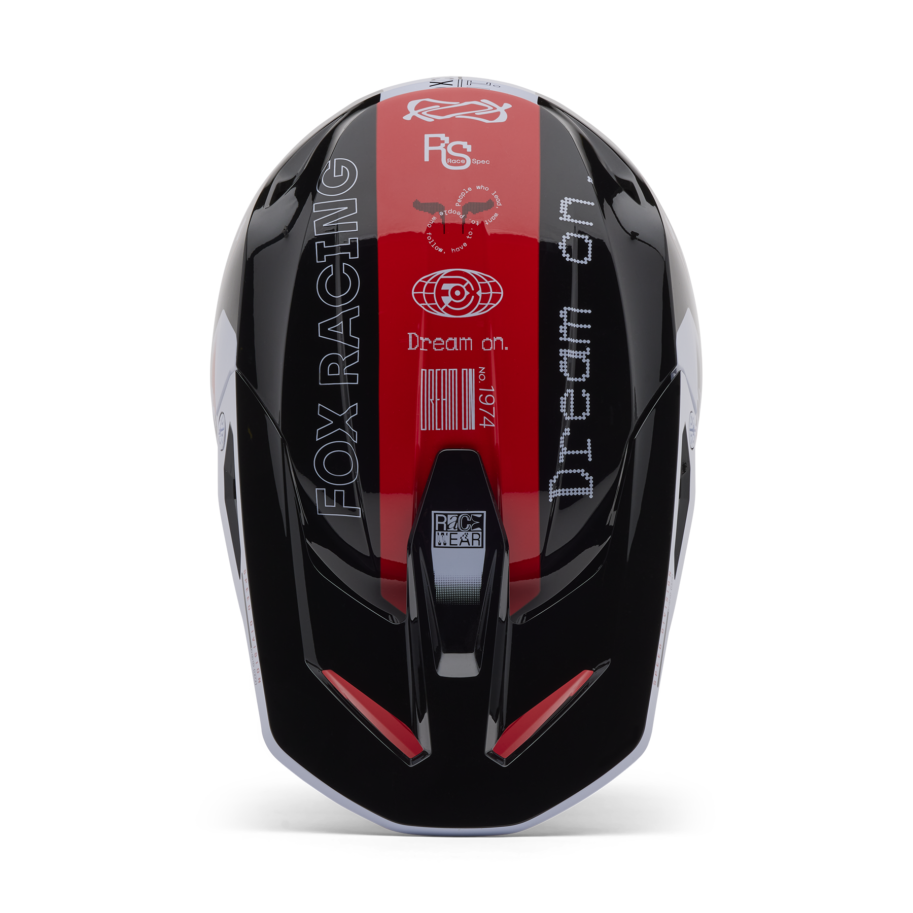 Fox Racing V1 Race Spec Helmet Adult Red