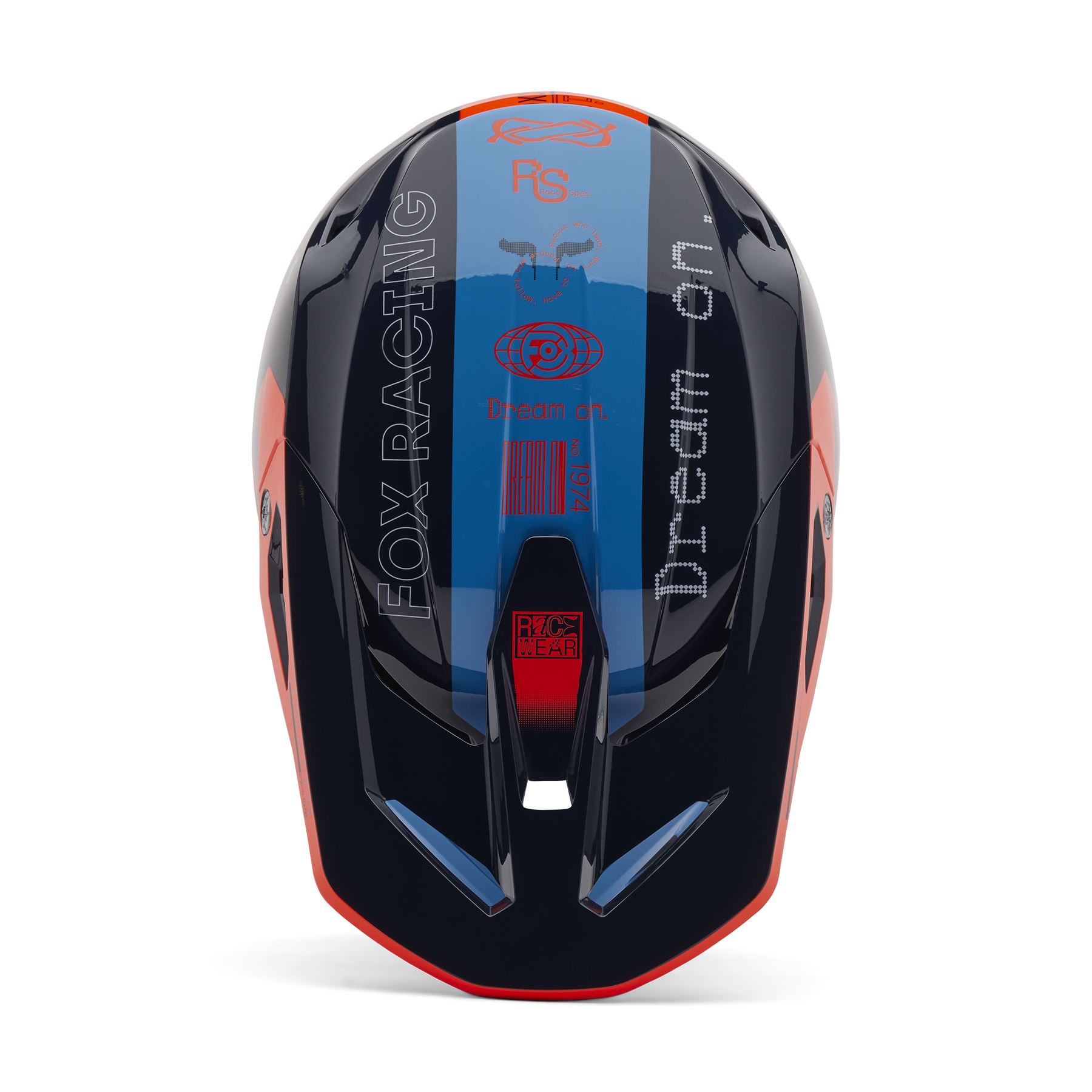 Fox Racing V1 Race Spec Helmet Adult Midnight