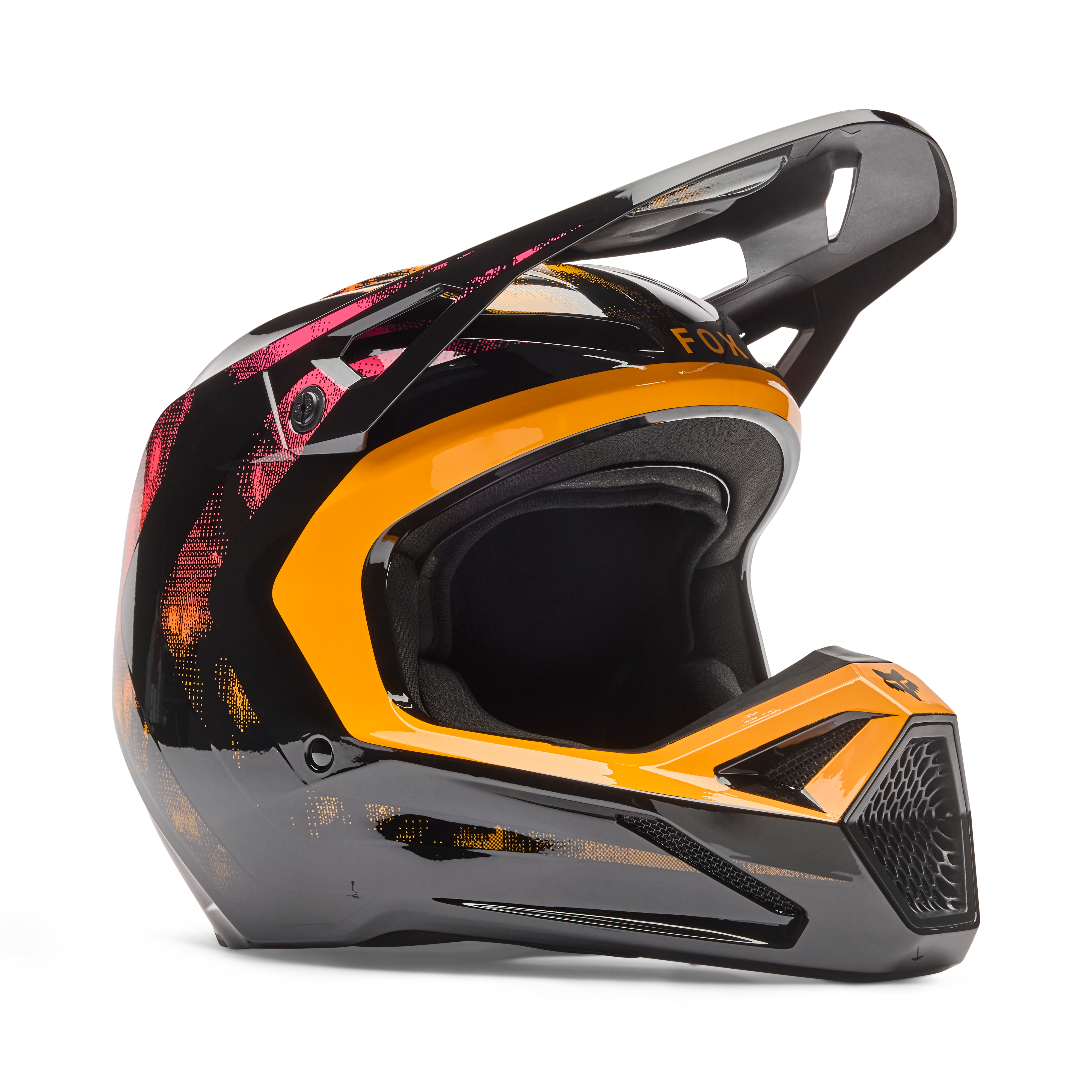 Fox V1 Kairos Helmet Adult Tangerine
