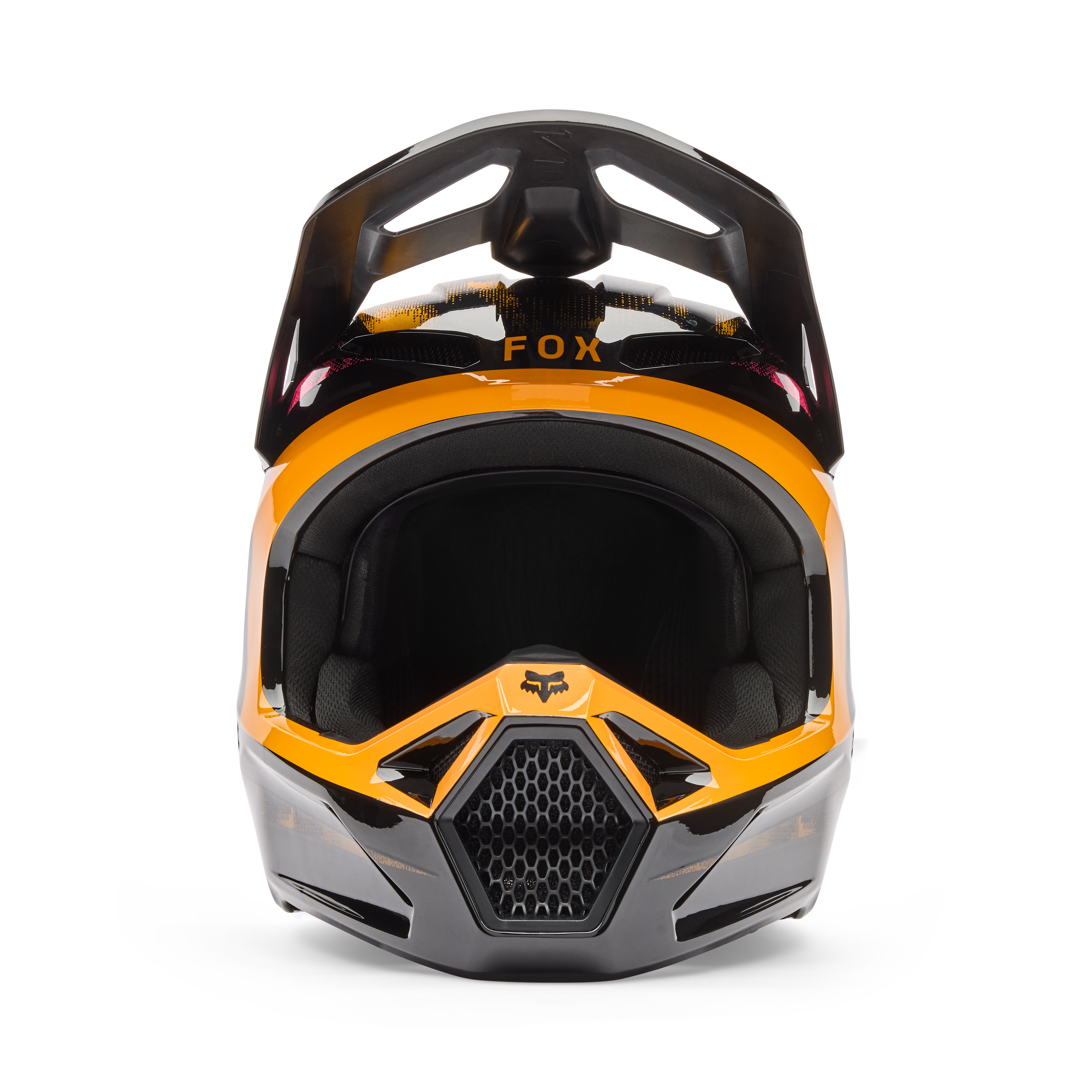 Fox V1 Kairos Helmet Adult Tangerine