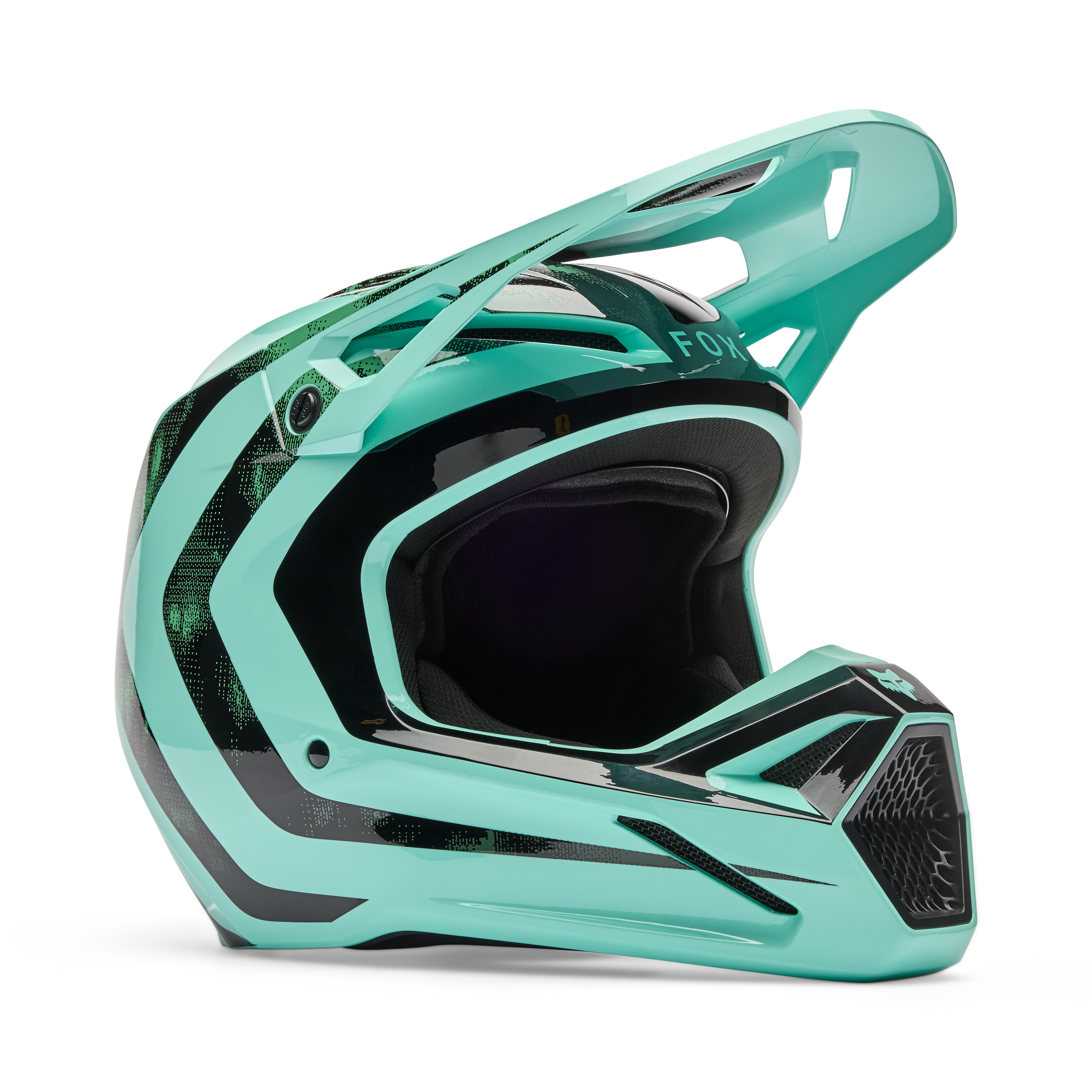 Fox V1 Kairos Helmet Adult Turquoise