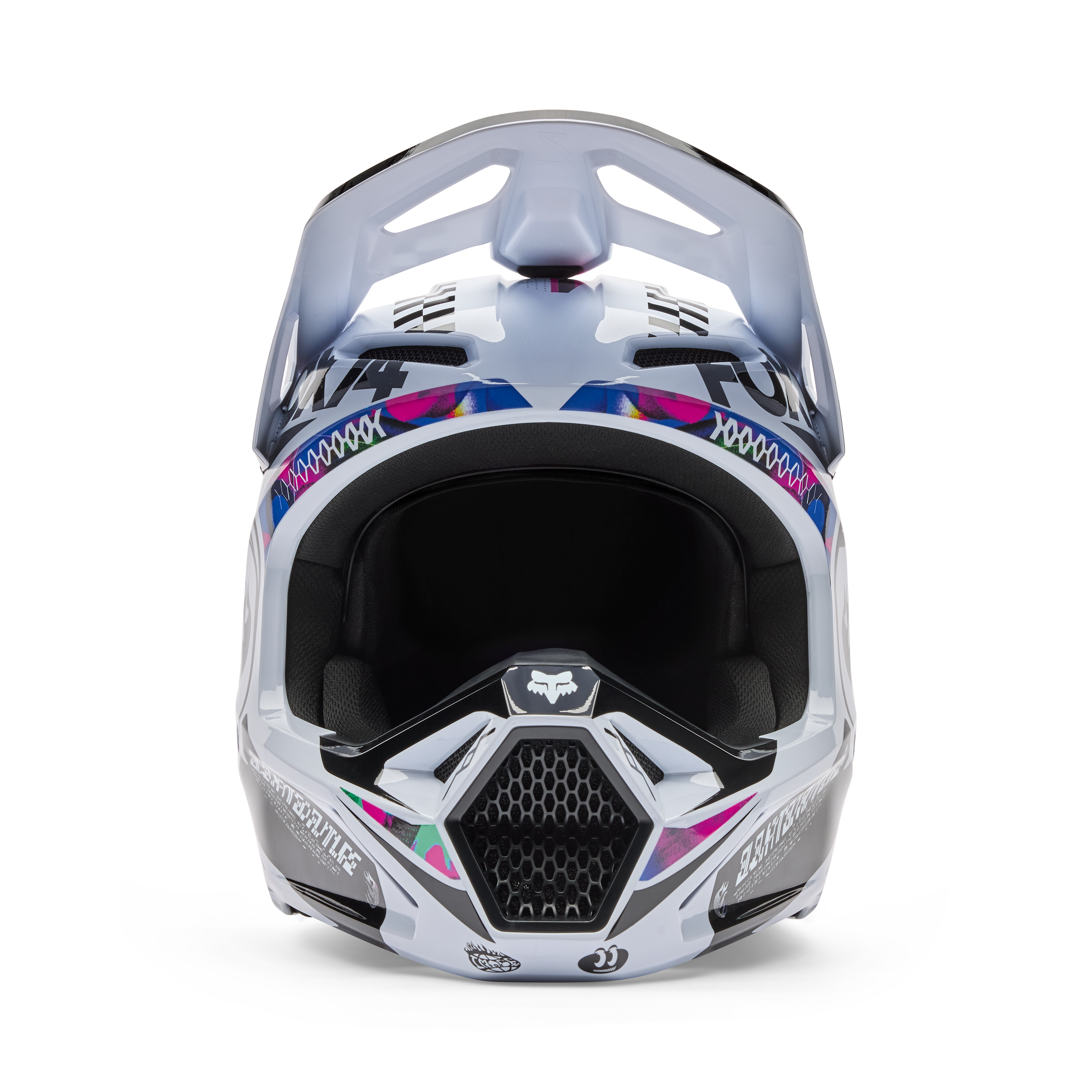 Fox V1 Cosmo Helmet Adult White