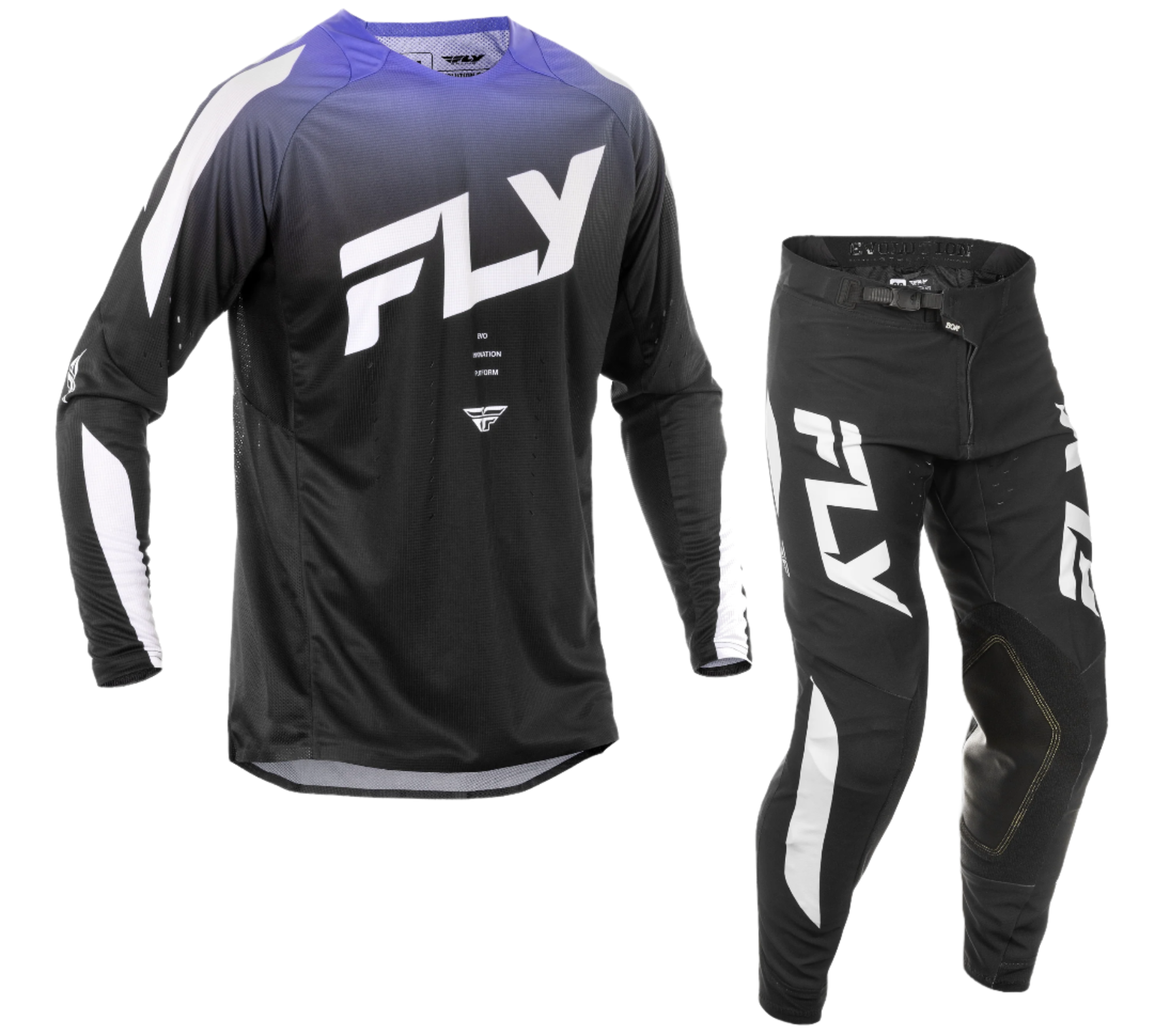 Fly Evo Dst Adult Purple/Black Kit