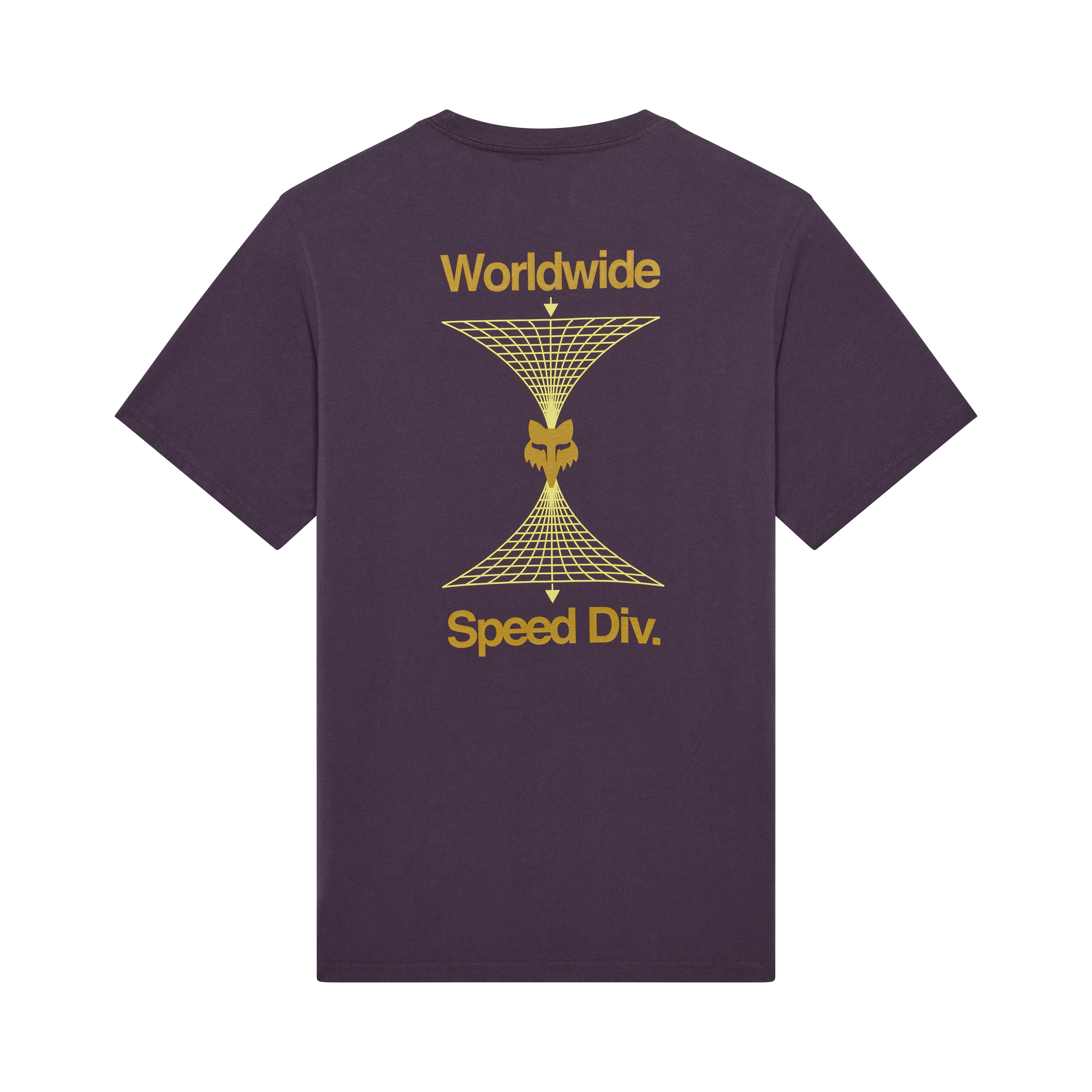 Fox Image Print 195 Original Tee Plum Perfect
