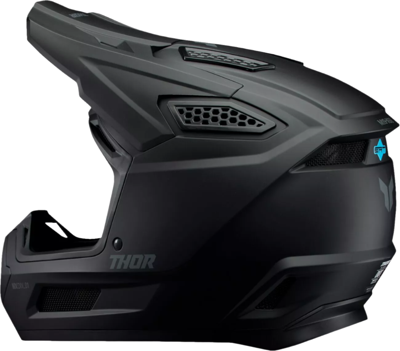 Thor Fleet Helmet Adult Blackout