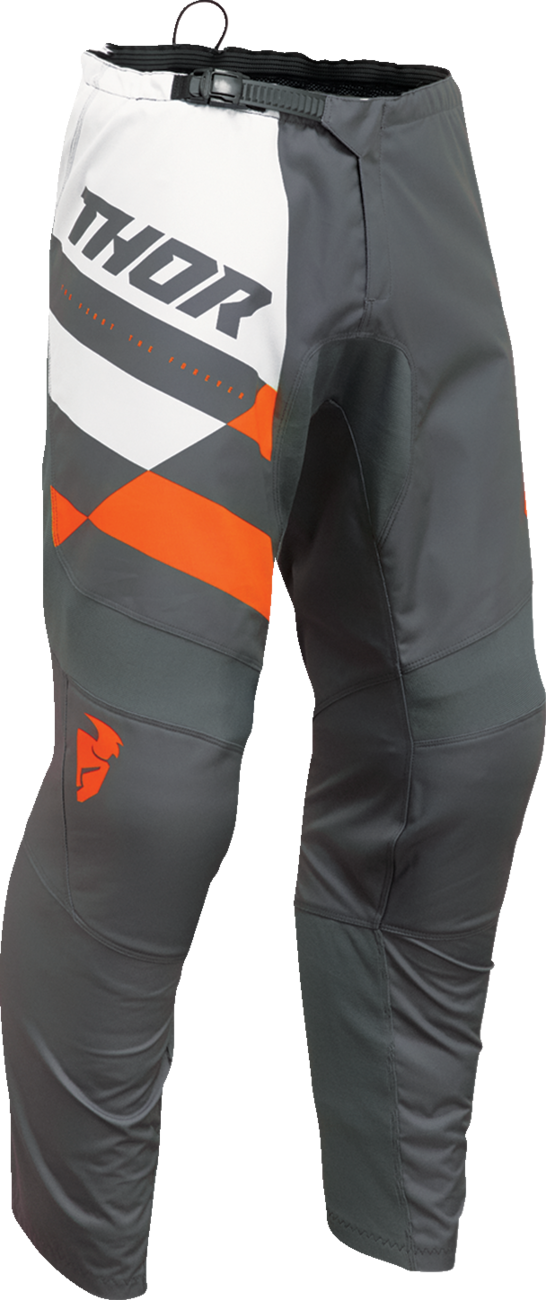 Thor Sector Chkr Kit Youth Orange / Grey
