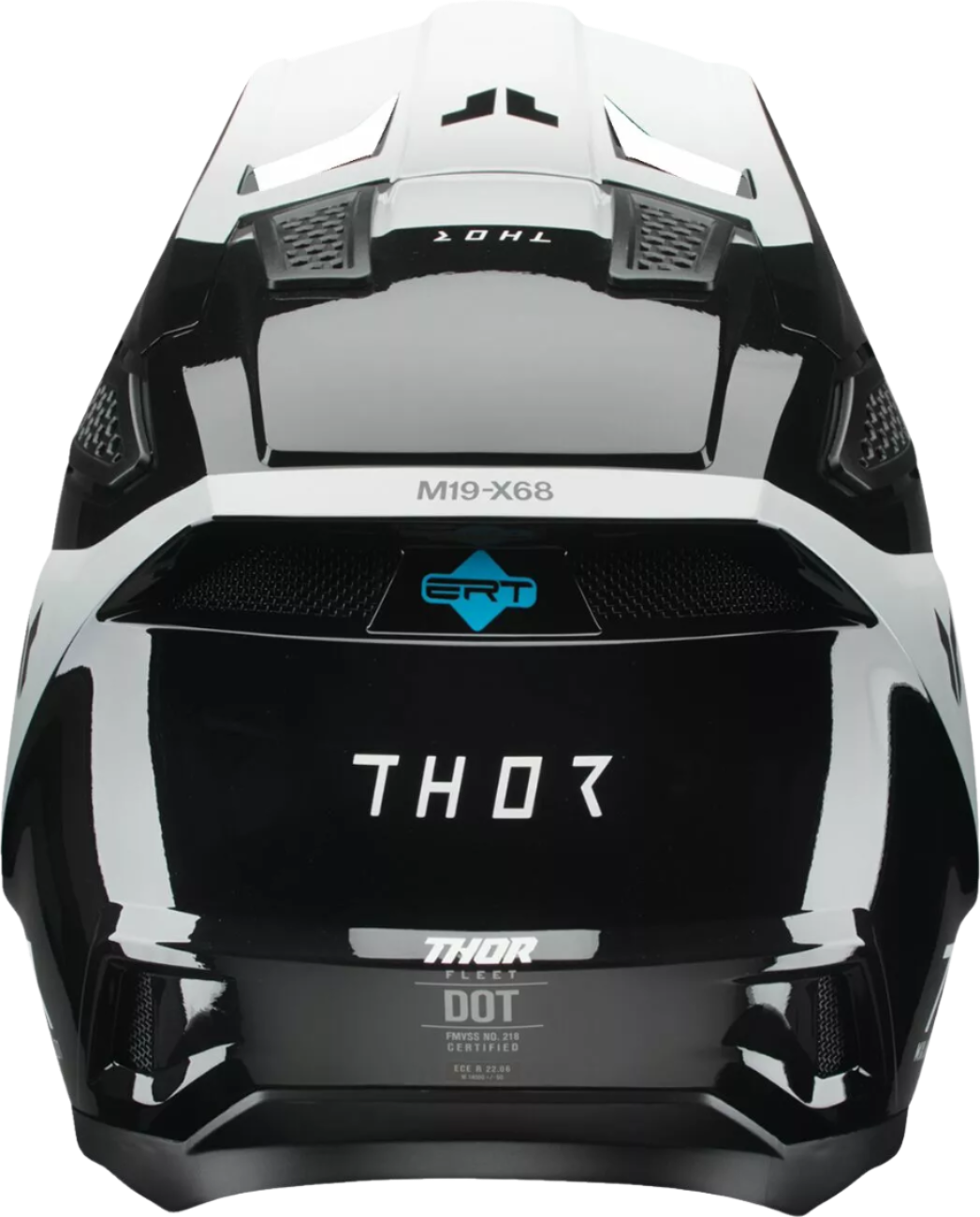 Thor Fleet Helmet Adult Storm Black
