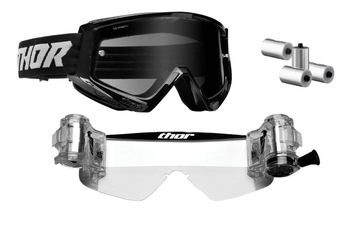 Thor Combat Sand Goggle Adult Black