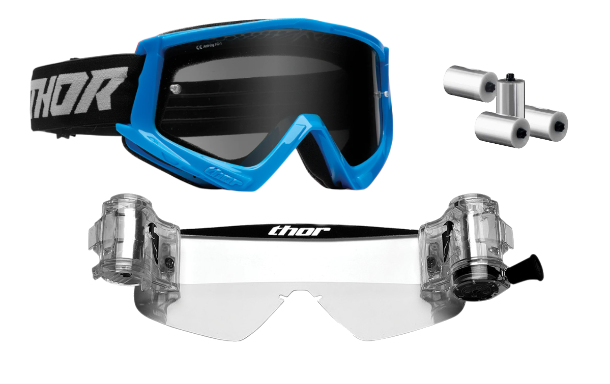 Thor Combat Sand Goggle Adult Blue