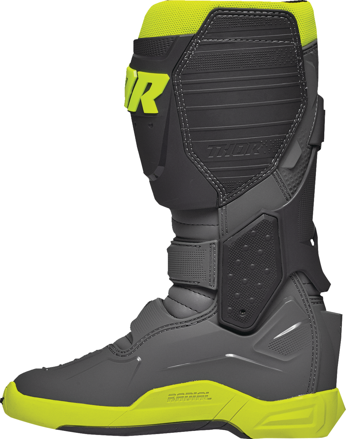 Thor Radial Boots Adult Grey / Yellow