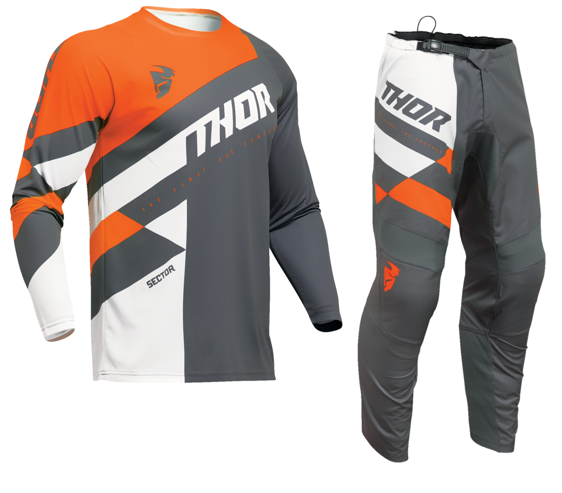Thor Sector Chkr Kit Adult Orange / Grey