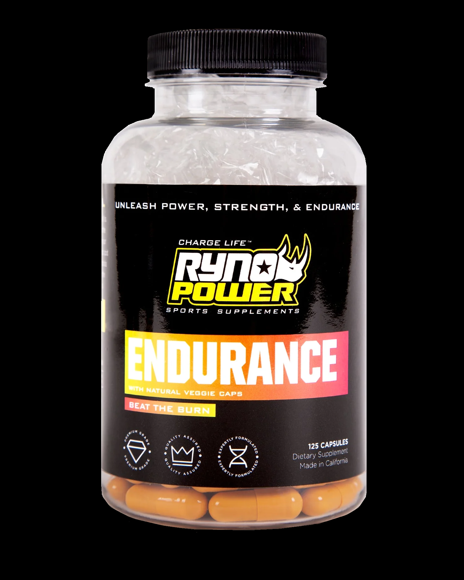 Endurance Stimulant-Free Energy Tablets 125 Capsules (25 Servings)