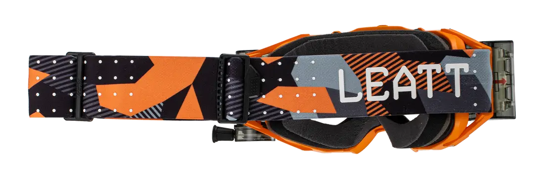 Leatt 6.5 Velocity Roll Off Adult Goggle Camo Orange