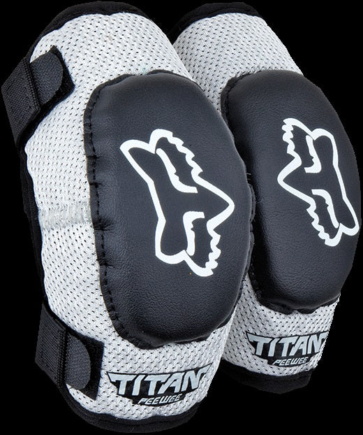 Fox Racing Titan Pee Wee Kids Elbow Guards Black