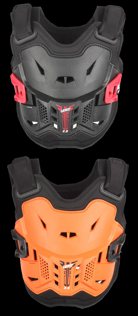 Leatt Body Protector 2.5 - MX/Dirt Bike Chest Protector With FlexMesh Ventilation, BraceOn Compatible