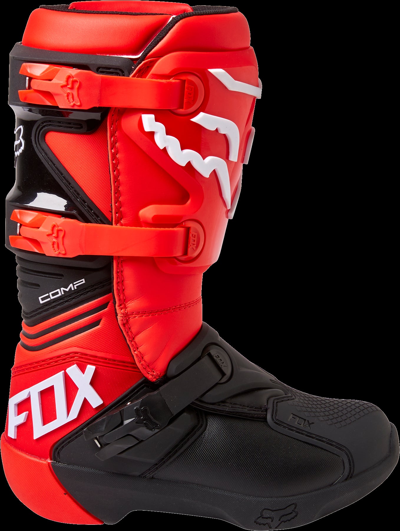 Fox Racing Comp Youth Boots Red / Black